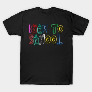 Back To School Schoolchild Students T-Shirt